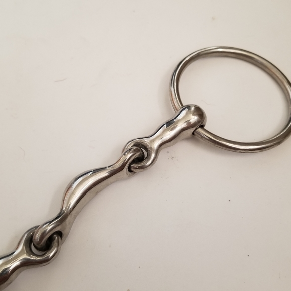 Toklat Loose Ring with Quarter Moon Mouthpiece Bit 5" - Picture 3 of 5